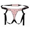 KinkHarness Harnais Gode-ceinture Pink Pants Rose